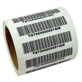 Printed Barcode Labels